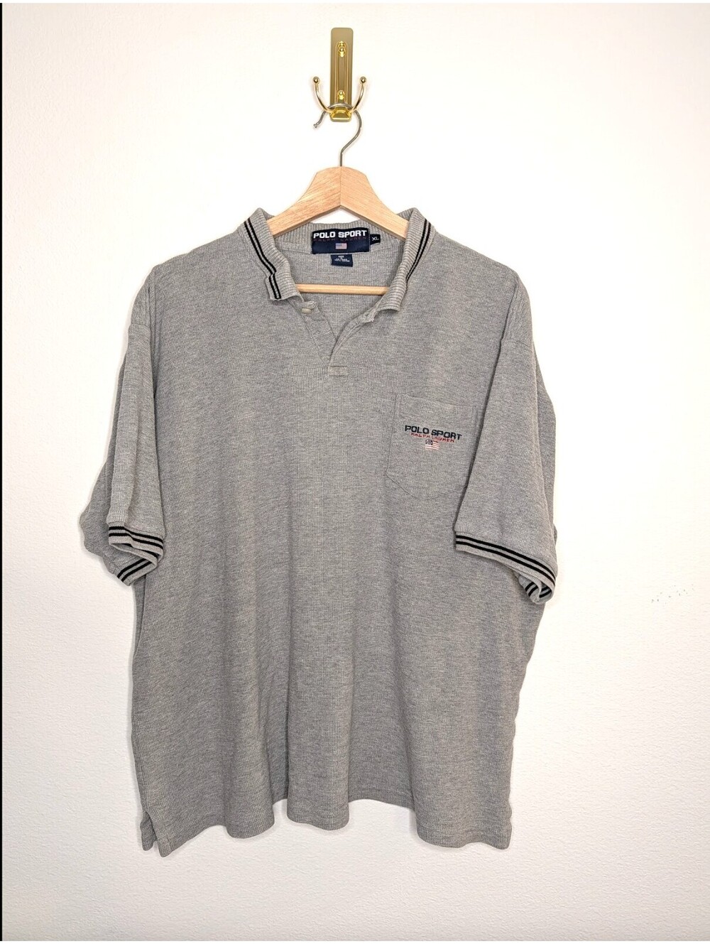 Vintage Polo Sport Waffle Knit Shirt